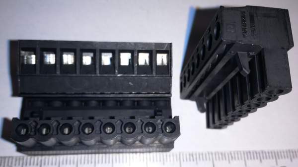 svorkovnice 8pin MSTB 2,5 5,08 250V 10A .. balení 10ks za 100Kč