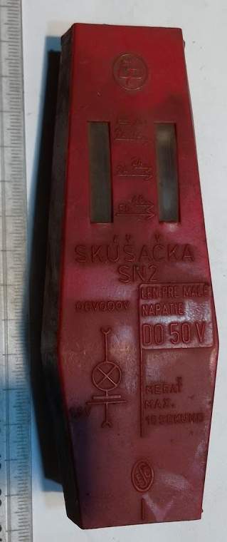 Zkoušečka SN2, stará, na díly