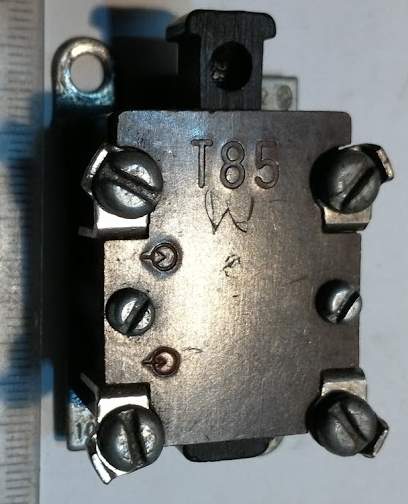 přepínač T85, starší  .. cena na dotaz / price on request