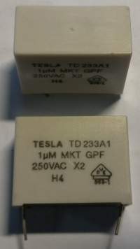 TD233A1 1uM MKT GPF 250VAC X2