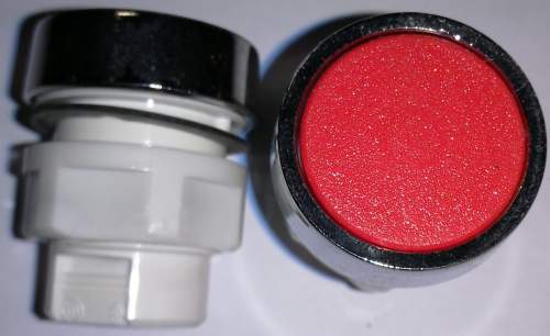 T6A/22 - ovládací hlavice  - červená (PP11020)