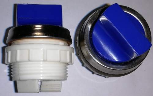 T6G - ovládací hlavice provedení G, 2  polohy - modrá