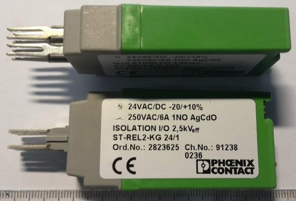 Relé PHOENIX ST-REL2-KG 24/1 -  cena na dotaz / price on request