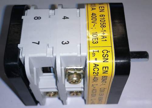 přepínač VS25-1103A8 OBZOR
