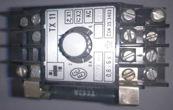 relé TX11 - 0,2 - 2s 220Vs KC ZR  (PP11158) .. cena na dotaz / price on request