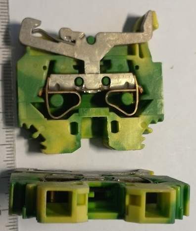 zemnící svorka WAGO282 - 6mm2 .. balení 10ks za 70Kč