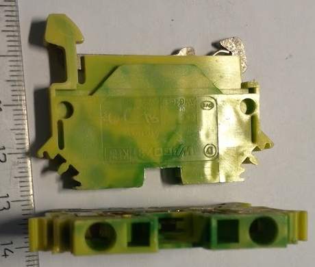 zemnící svorka WAGO281 - 4mm2 .. balení 12ks za 70Kč