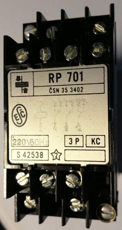 RP701 4P KC 48V 50Hz ( PP11244 )  .. cena na dotaz / price on request