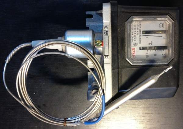 regulátor teploty N22,  - 25 do +15°C  .. cena na dotaz / price on request