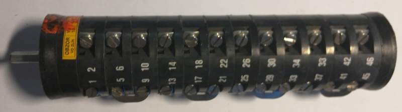 přepínač OBZOR VS10-2358-C8  .... cena na dotaz / price on request