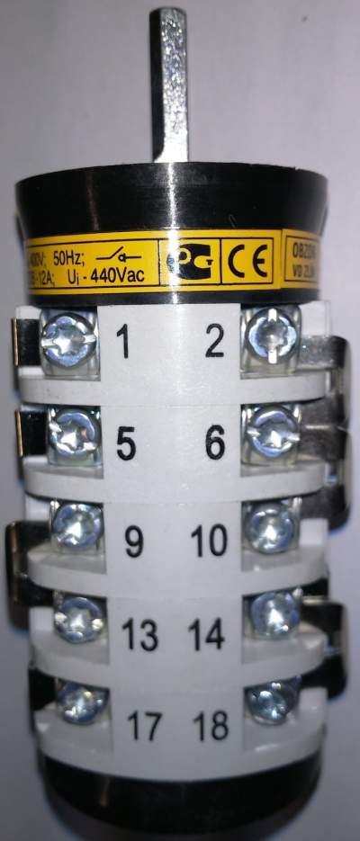 přepínač OBZOR VS16-9153C8    .... cena na dotaz / price on request