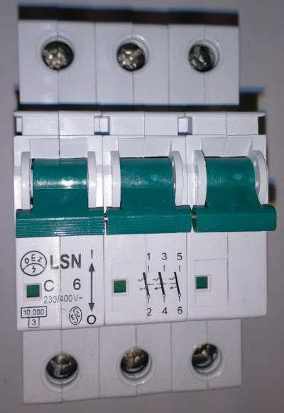 jistič  LSN 6C/3 OEZ Letohrad