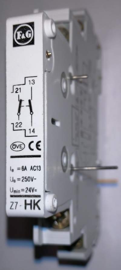 Auxiliary switch Z7-HK F&G   .. cena na dotaz / price on request