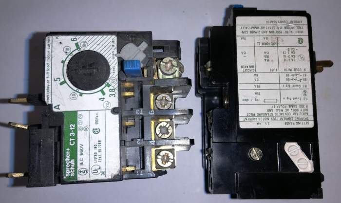 Sprecher + Schuh CT3-12 600V Overload Relay ,  2,5-4,0A .. cena na dotaz / price on request