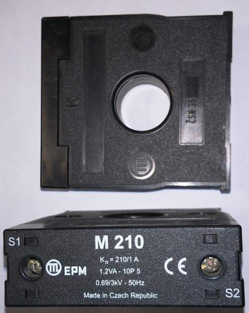 Násuvný měřicí transformátor proudu EPM M210   .. cena na dotaz / price on request