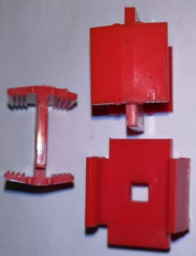 T6 spojka, červená