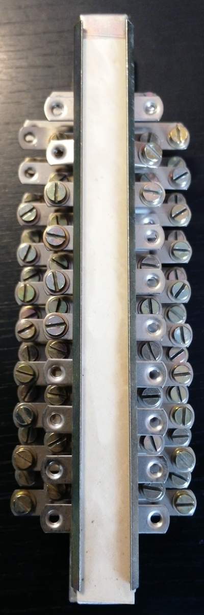 4FK2930 - svorkovnice TESLA Stropkov 4x10pin   .. cena na dotaz / price on request