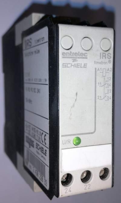 ENTRELEC IRS 2.430.220.94 -  SWITCHING RELAY 24Vac/dc, 3 C/O, z demontáže   .. cena na dotaz / price on request