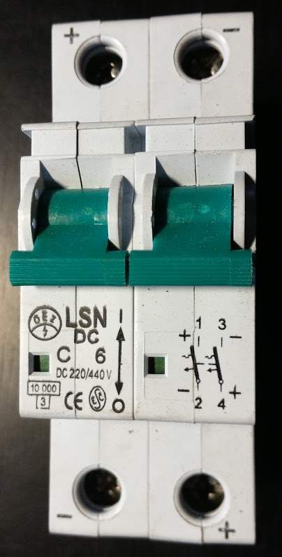 není skladem - jistič  LSN DC C6