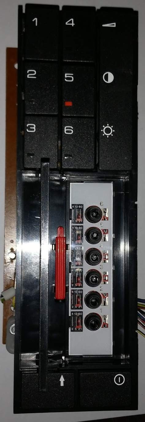 modul předvolby z demontáže