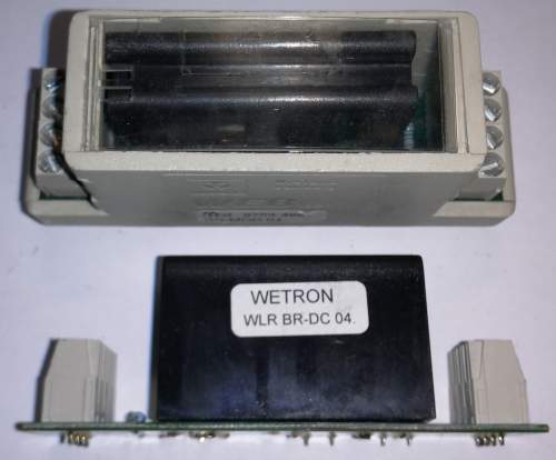 modul BR-MOD04 na DIN lištu na rozebrání