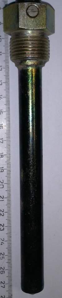 jímka na čidlo, celková delka 195mm  .. cena na dotaz / price on request