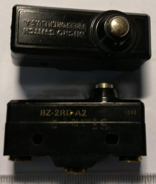 mikrospínač BZ-2RD-A2  .. cena na dotaz / price on request