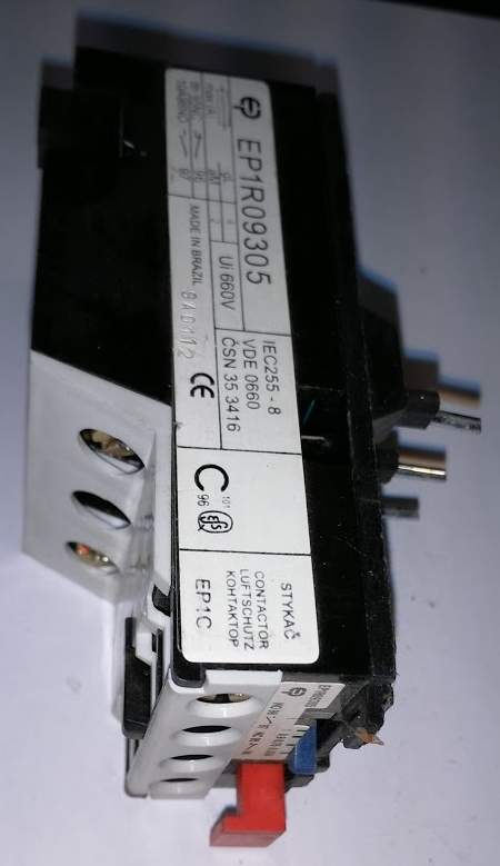EP1R09305 - jisticí relé 0,63 - 1A  .. cena na dotaz / price on request