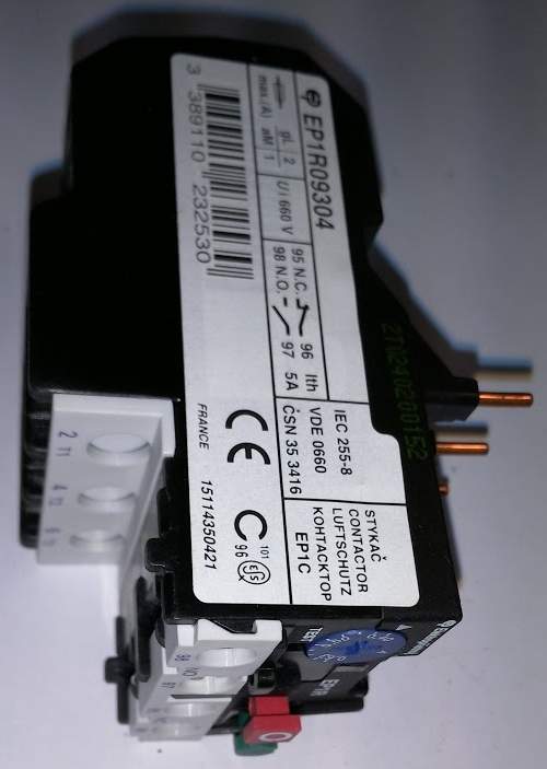 EP1R09304 - jisticí relé  .. cena na dotaz / price on request