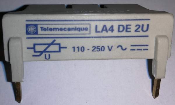 LA4DE2U TeSys D, odrušovací člen, varistor, 110...250 V AC