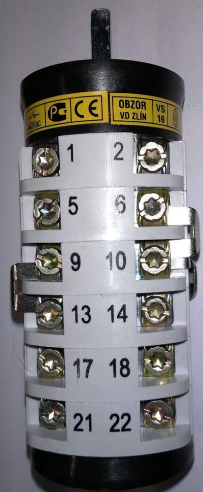 přepínač VS16-12008002C1 OBZOR  .. cena na dotaz / price on request