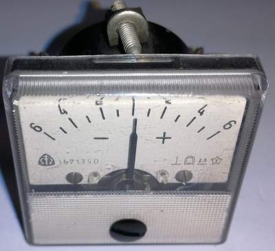 MP40 - 100uA, stupnice +-6, METRA