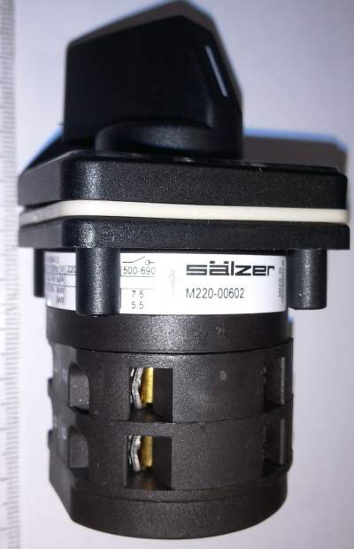 M220-61038-003M1 - váčkový spínač 20A SALZER  .. cena na dotaz / price on request