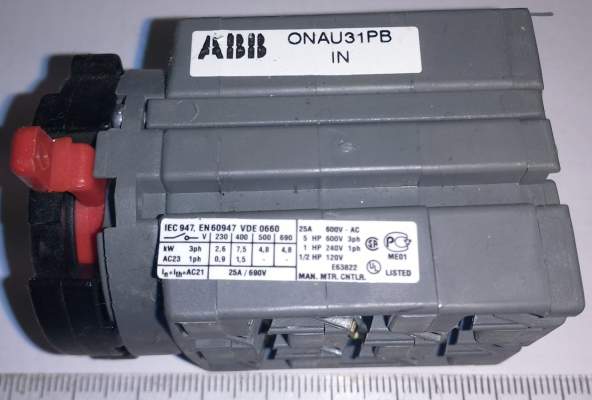přepínač ABB ONAU31PBIN  .. cena na dotaz / price on request