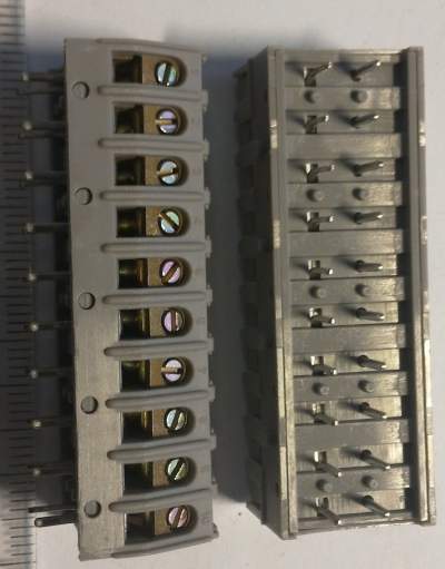 svorka 10pin entrelec 01300216   .. balení 8ks za 100Kč