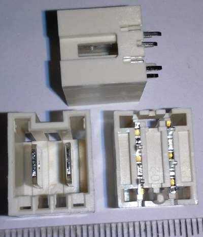 2 pol konektor FASTON  RM5.0 .. balení 25ks za 100Kč