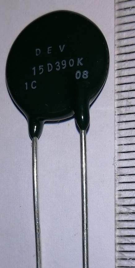 Varistor DEV15D390K  .. balení 50 ks za 50 Kč