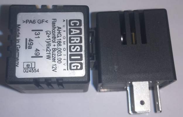 CARSIG AHG 166.003,00 Flashcontrol + Buzzer 12V