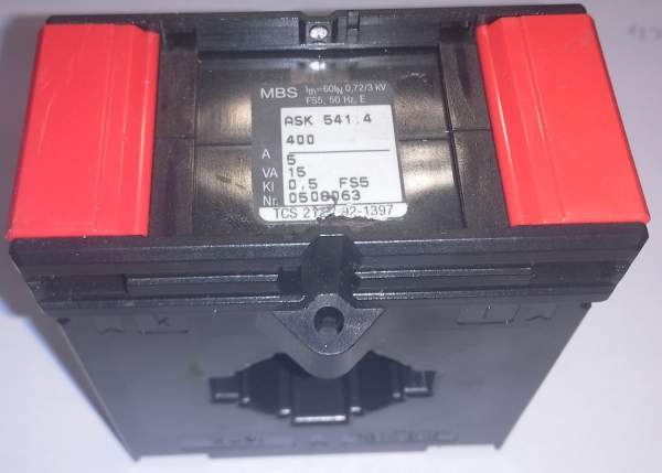 proudový transformátor MBS ASK 541.4 - 400/5A .. cena na dotaz / price on request