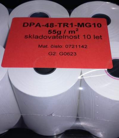 DPA-48-TR1-MG10 - termopapír 57mm .. balení 10kotoučů za 30Kč