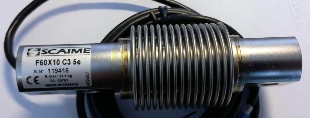 F60X10 C3 5e - Stainless steel bending beam load cell SCAIME .. cena na dotaz / price on request
