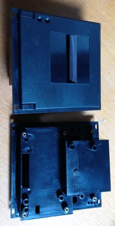 není skladem - plastová krabička na termotiskárnu 58mm, černá