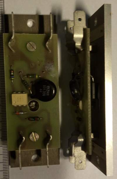 není skladem - modul SSR na ND s BTA16-600CW a MOC3062 .. balení 5 desek za 50Kč