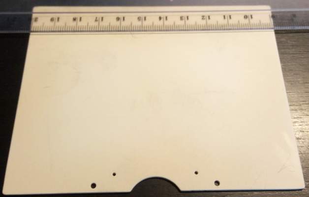 destička pro stupnici MP120 METRA