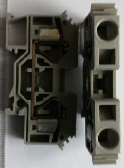 svorka WAGO283 16mm2 šedá .. balení 6ks za 30Kč