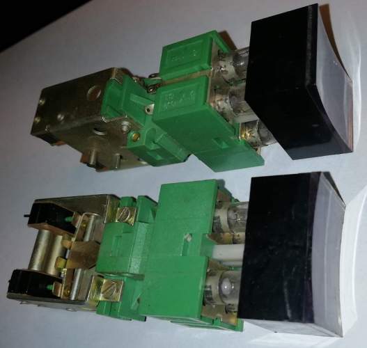 tlačítko TS414 s 2xWN55900, bez žárovek  .. cena na dotaz / price on request