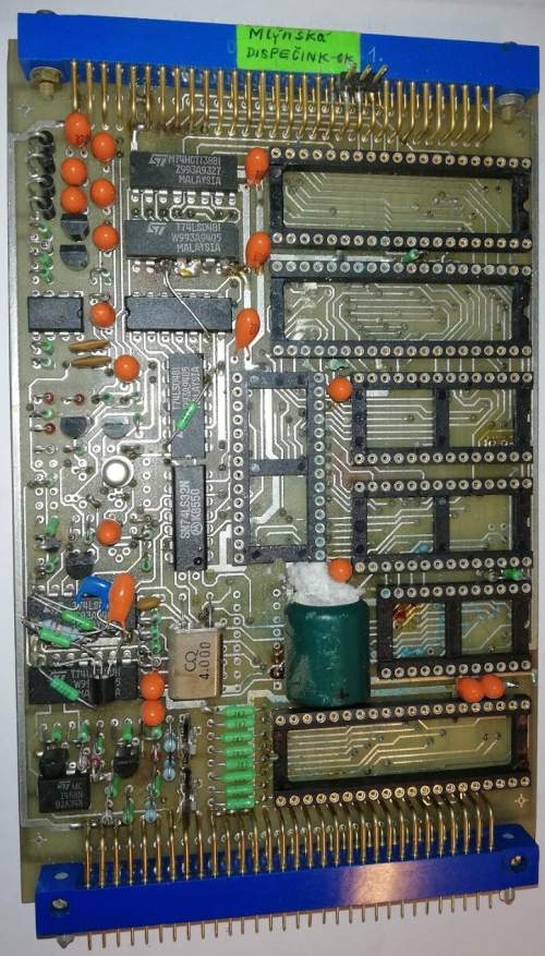 deska na ND, s  TY5176211 (62pin), TX5186211 (62pin)