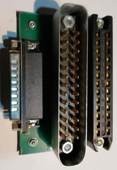 modul , přepojka URS26 samec- URS26 samice, canon25