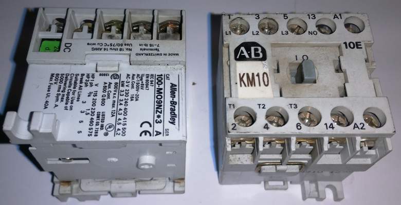 KM10 Allen Bradley, starší .. cena na dotaz / price on request