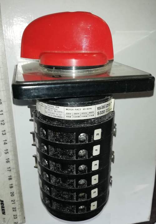 přepínač SALZER S320   .. cena na dotaz / price on request